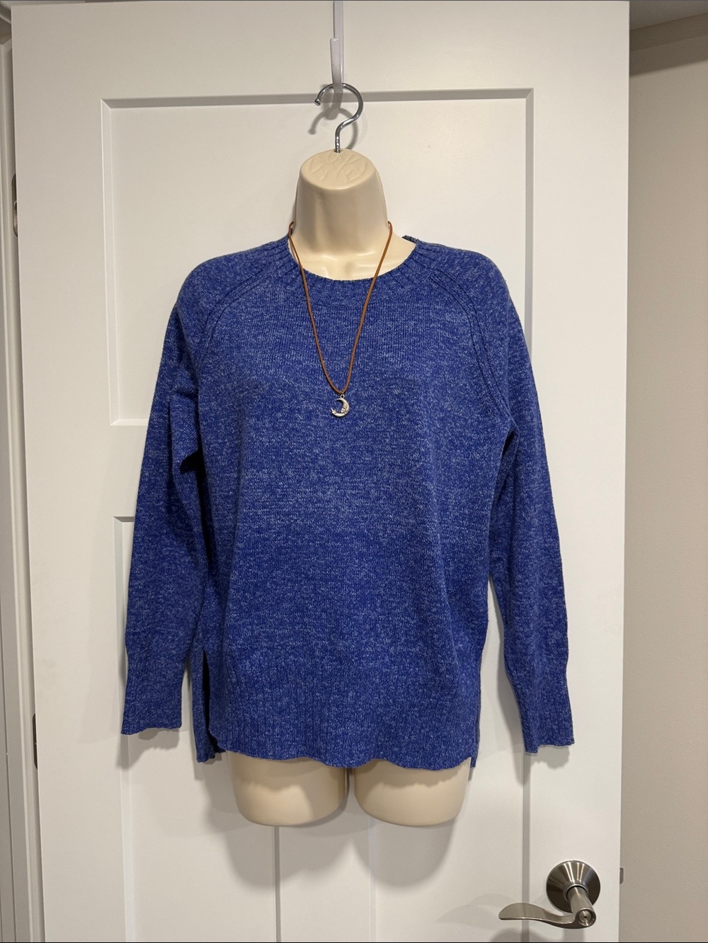 Old Navy Small Blue Marled Knit Sweater